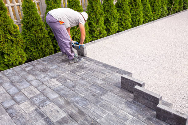 Permeable Paver Driveway in Reston, VA